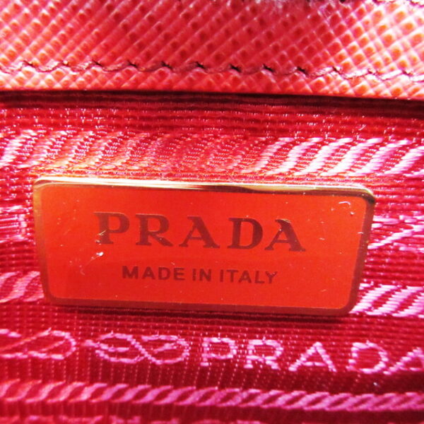 imgrc0091050135 Prada Saffiano Lux 2 Way Shoulder Bag Red