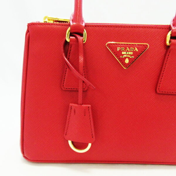 imgrc0091050137 Prada Saffiano Lux 2 Way Shoulder Bag Red