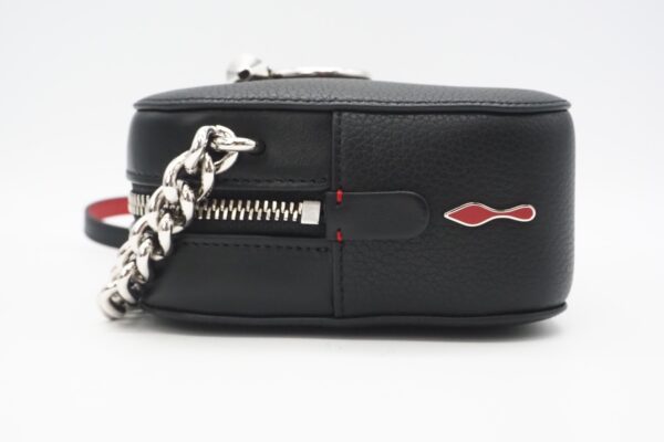 imgrc0091513183 Christian Louboutin Louboutin Mini Chain Shoulder Bag Black Red