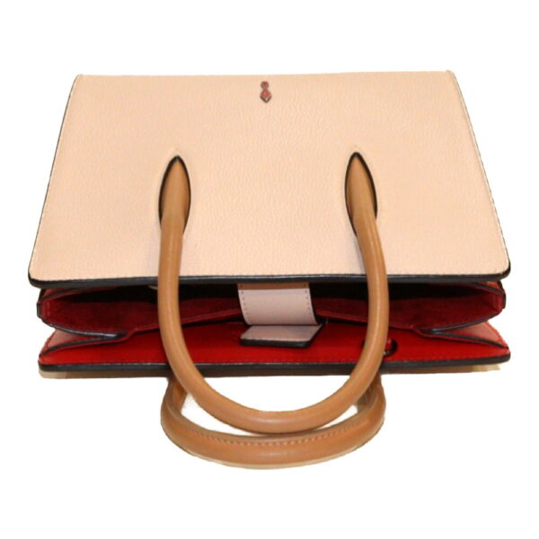 imgrc0091978653 Christian Louboutin Paloma Small 2WAY Shoulder Bag Beige Red Leather Enamel