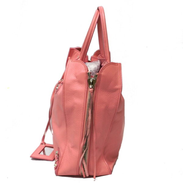 imgrc0091994971 Balenciaga The Paper Handbag Leather Pink