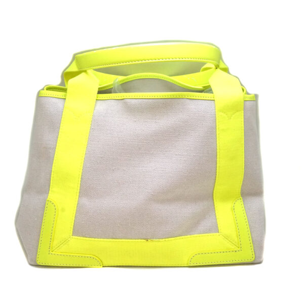 imgrc0092083950 Balenciaga Blue Cabas S Handbag Neon Yellow