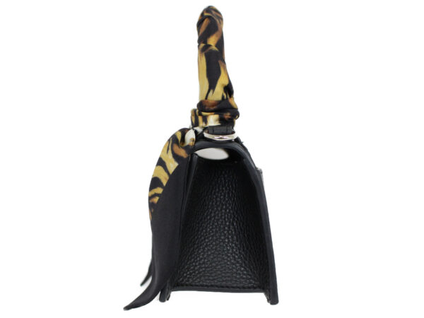 imgrc0092102748 Christian Louboutin Eliza Top Handle Nano Handbag Leather Black