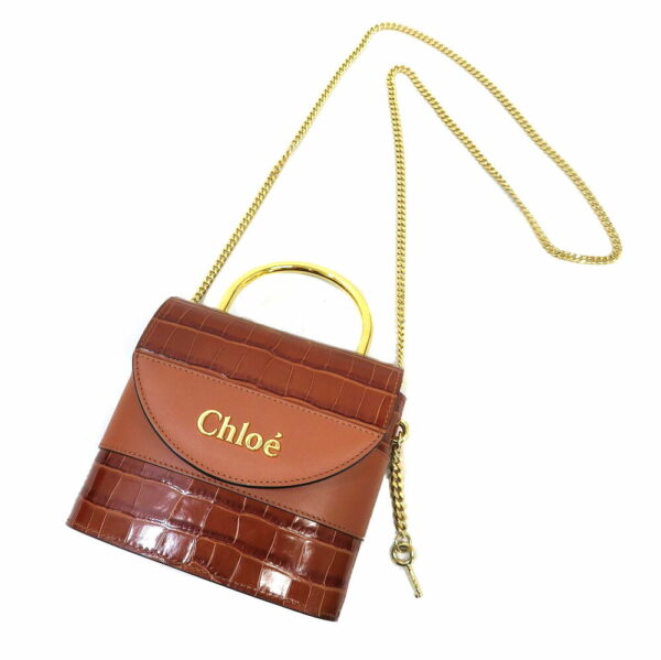 imgrc0092365290 Chloe Abbey Lock Chain Shoulder Bag