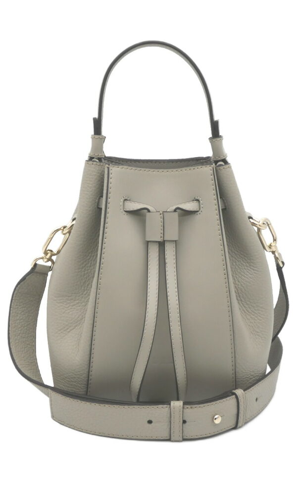 imgrc0092403651 Furla Miastella Bucket Bag Leather Gray