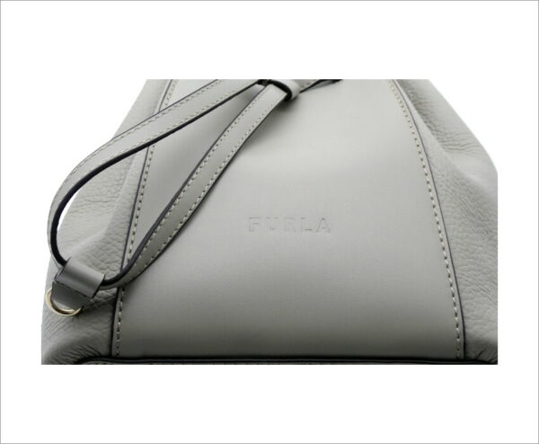 imgrc0092403662 Furla Miastella Bucket Bag Leather Gray