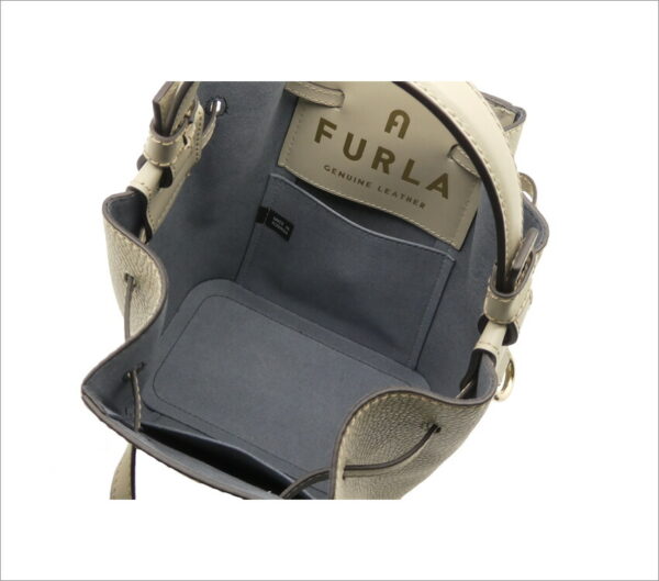 imgrc0092403663 Furla Miastella Bucket Bag Leather Gray