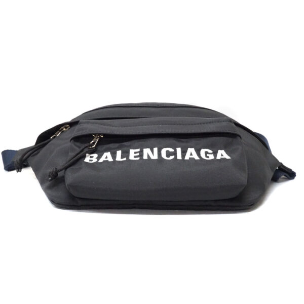 imgrc0092828999 Balenciaga Body Bag Nylon Black