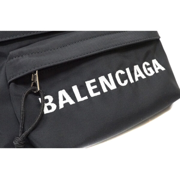 imgrc0092829001 Balenciaga Body Bag Nylon Black