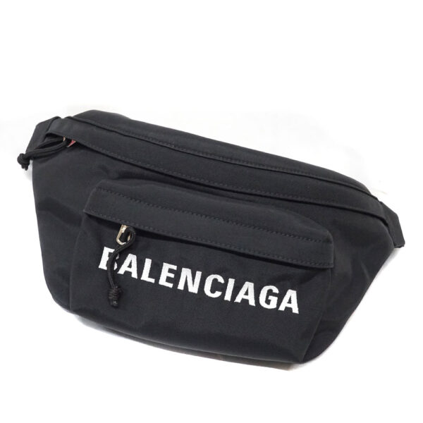 imgrc0092829005 Balenciaga Body Bag Nylon Black