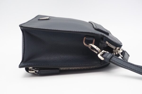 imgrc0094242001 Prada Saffiano Leather Shoulder Bag Navy