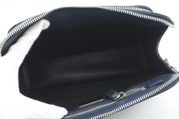 imgrc0094242003 Prada Saffiano Leather Shoulder Bag Navy