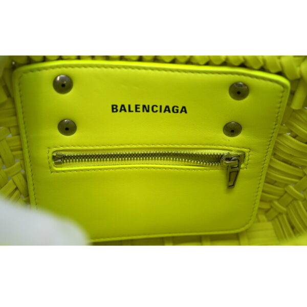 imgrc0094322344 Balenciaga Bistro XXS 2WAY Bag Neon Yellow