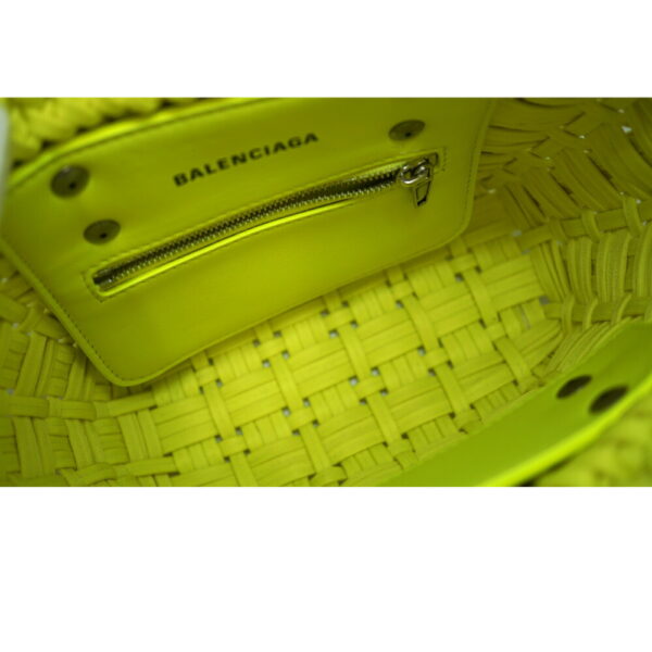 imgrc0094322345 Balenciaga Bistro XXS 2WAY Bag Neon Yellow