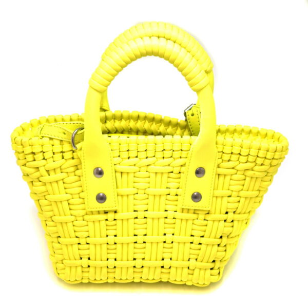 imgrc0094322354 Balenciaga Bistro XXS 2WAY Bag Neon Yellow