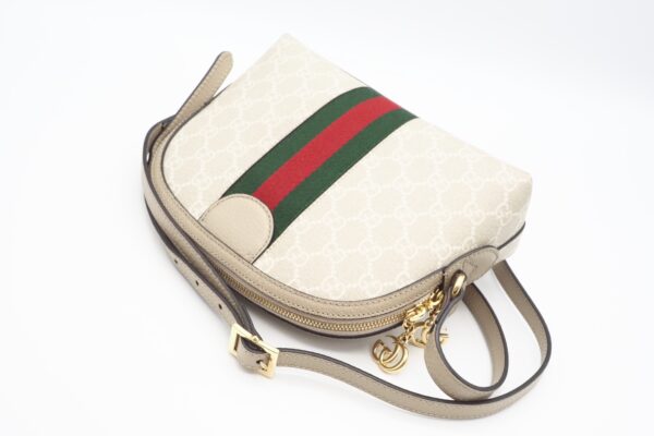 imgrc0094793811 Gucci Ophidia GG Small Shoulder Bag White Beige Green Red