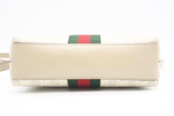 imgrc0094793814 Gucci Ophidia GG Small Shoulder Bag White Beige Green Red