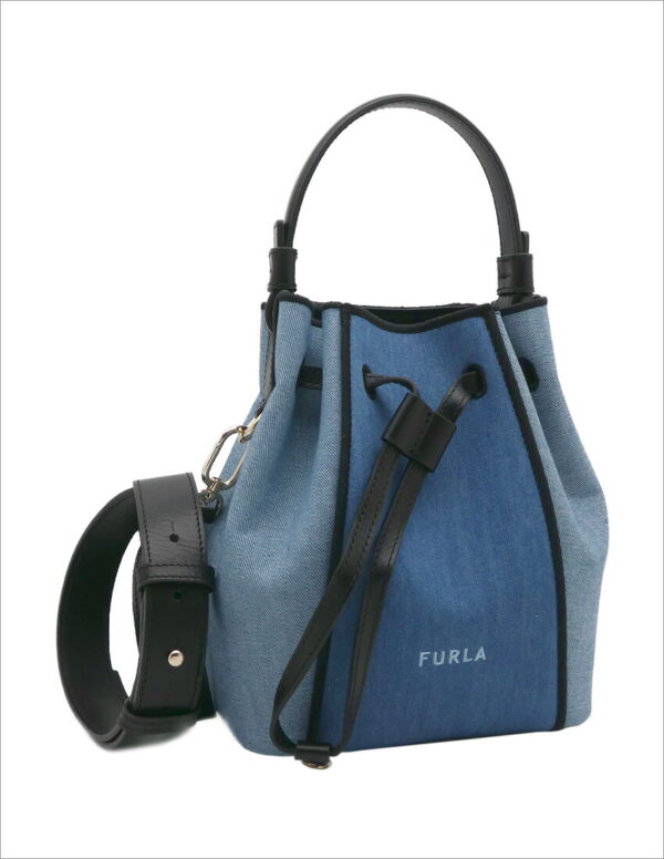 imgrc0094945755 Furla Miastella Bucket Bag Denim Blue