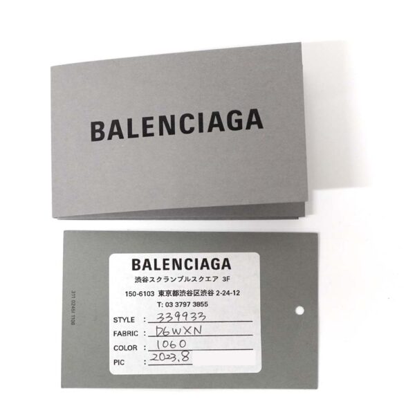 imgrc0095038024 Balenciaga Blue Cabas S Bag Canvas Black