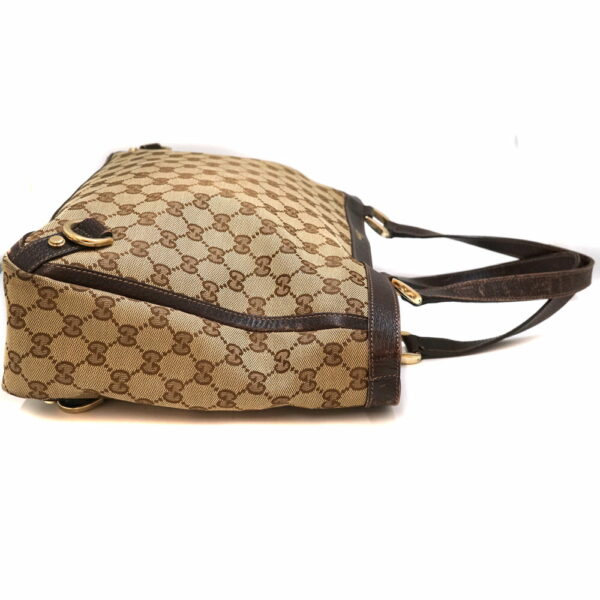 imgrc0095326088 Gucci Tote Bag Canvas Brown