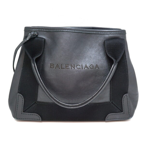 imgrc0095385933 Balenciaga Blue Hippo XS Tote Bag Black