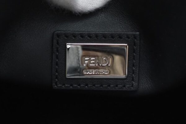 imgrc0095531855 Fendi Petit Toujours Leather 2way Bag Black Multicolor