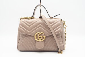 imgrc0095693360 Gucci GG Canvas Sookie Shoulder Bag Leather Khaki Beige Brown