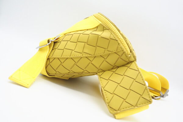 imgrc0095761249 Bottega Veneta Rubber Mirabell Body Bag Yellow