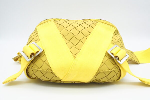 imgrc0095761251 Bottega Veneta Rubber Mirabell Body Bag Yellow