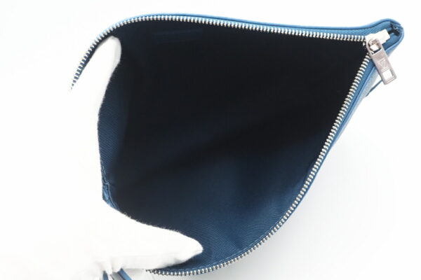 imgrc0095816847 Louis Vuitton LV Aerogram Takeoff Pouch Clutch Bag Blue