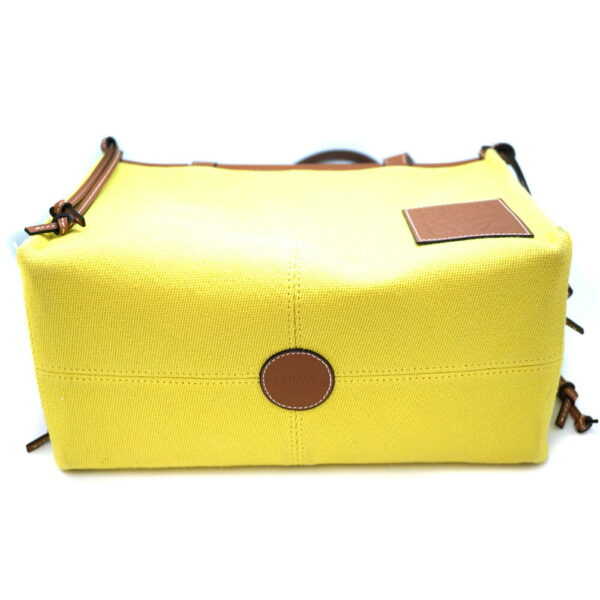 imgrc0096009395 Loewe Cushion Tote Small Canvas Yellow