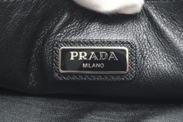 imgrc0096023240 Prada Saffiano Leather Clutch Bag Black