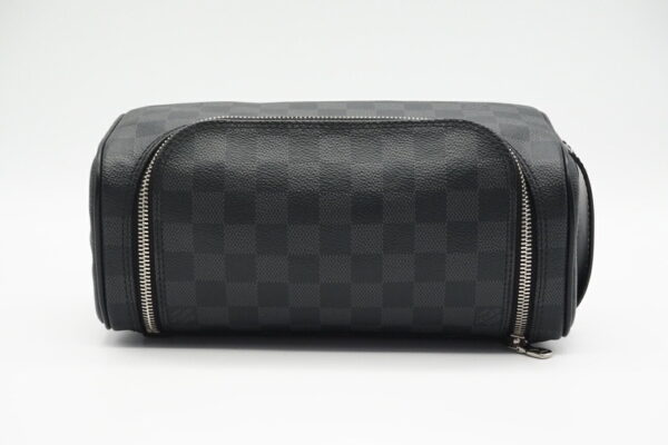 imgrc0096291707 Louis Vuitton Damier Graphite Toilette Pouch Black Gray