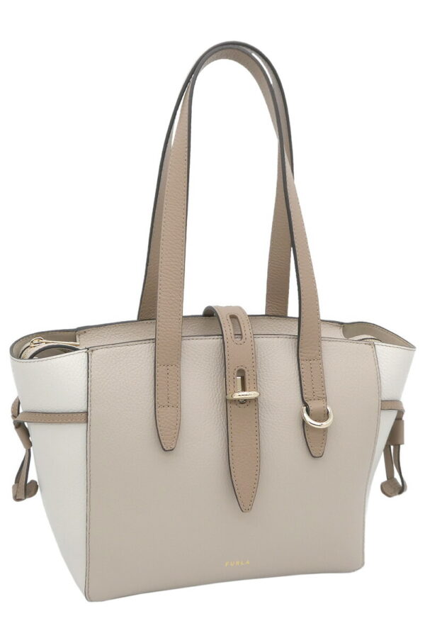 imgrc0096404693 Furla Net Tote Bag Beige Off White