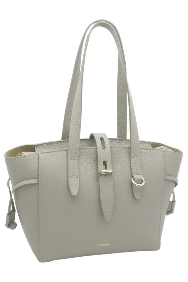 imgrc0096405248 Furla Net Tote Bag Gray