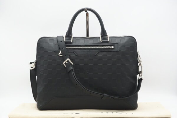 imgrc0096940152 Louis Vuitton Damier Infini Avenue Briefcase Black