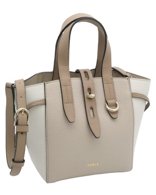 imgrc0097047976 Furla Net Tote Mini Leather Beige