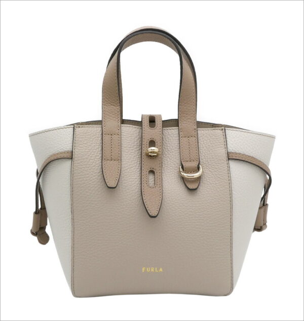 imgrc0097047977 Furla Net Tote Mini Leather Beige