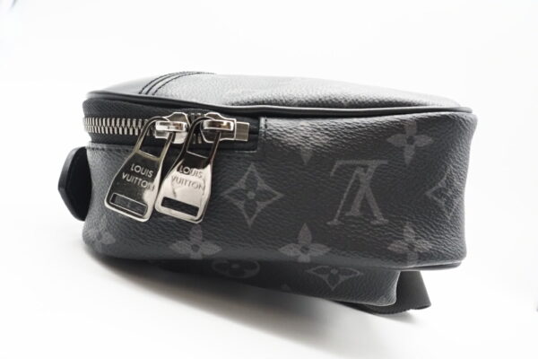 imgrc0097932171 Louis Vuitton Monogram Eclipse Bum Bag Black Gray