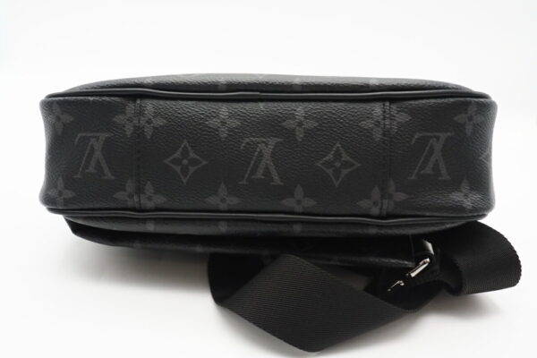 imgrc0097932174 Louis Vuitton Monogram Eclipse Bum Bag Black Gray