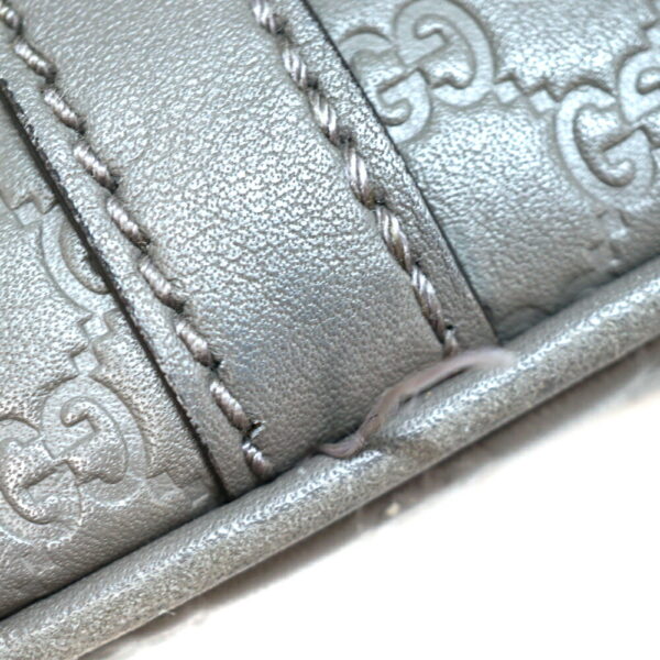 imgrc0098010288 Gucci 2WAY Handbag Micro Guccisima Leather Gray