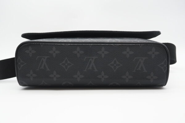 imgrc0098216493 Louis Vuitton Monogram Eclipse District PM Shoulder Bag Black Gray