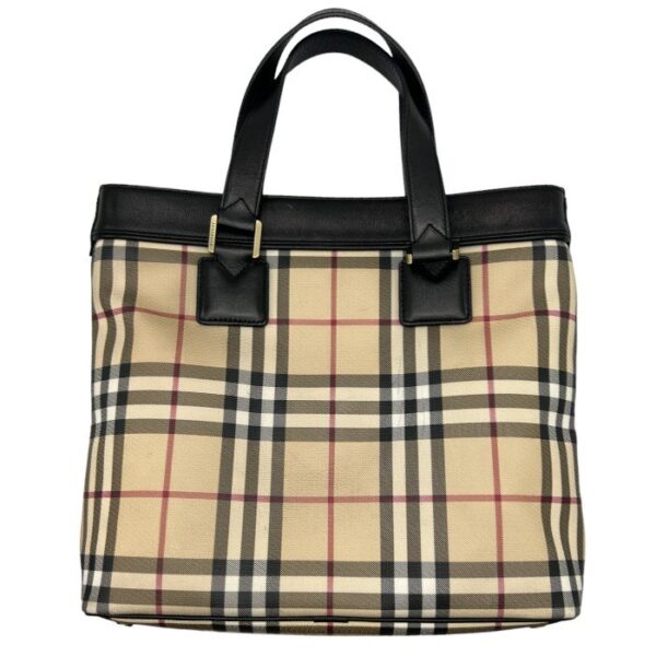 imgrc0098315748 Burberry Check Tote Bag Beige Black