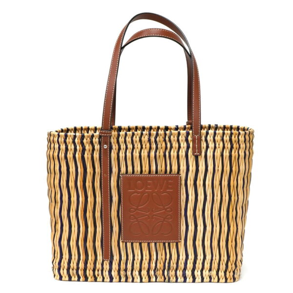 imgrc0098468411 Loewe Square Basket Tote Bag Brown