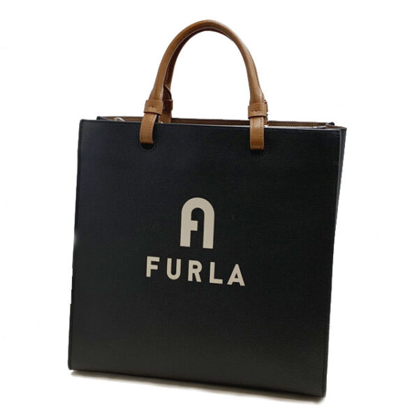 imgrc0098495846 Furla Varsity Style Large Tote Bag Black