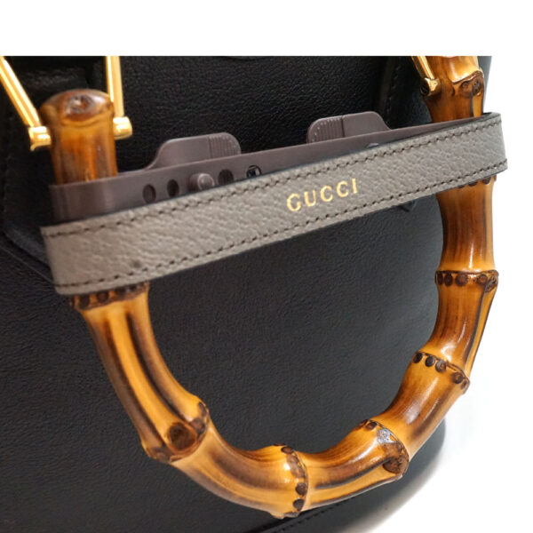 imgrc0098612706 Gucci Diana Small Tote Bag Leather Black