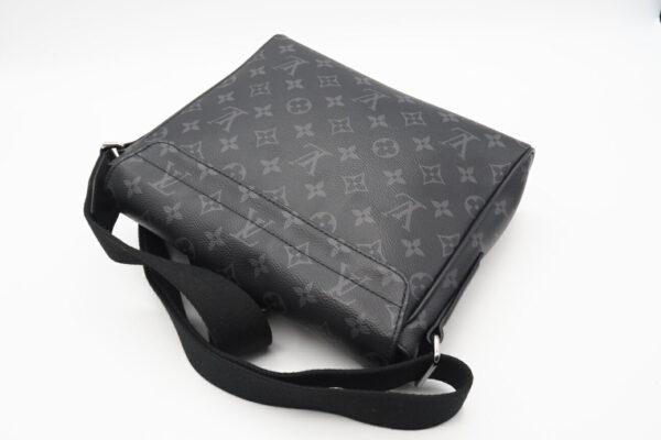 imgrc0098632176 Louis Vuitton Monogram Eclipse District PM Shoulder Bag Black Gray