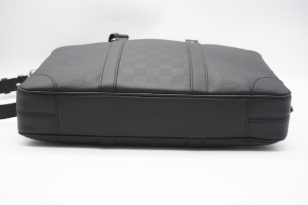 imgrc0098633545 Louis Vuitton Damier Infini Porte Document Voyage Briefcase Black