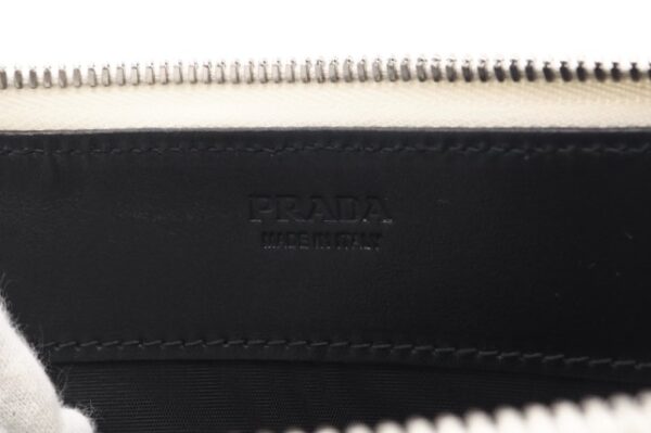 imgrc0098892950 Prada Saffiano Leather Triangle Belt Bag White