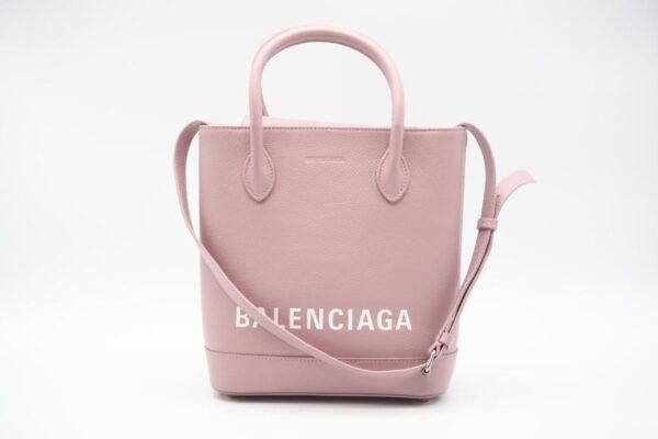 imgrc0098897616 Balenciaga Ville XXS Leather 2way Shoulder Bag Pink White